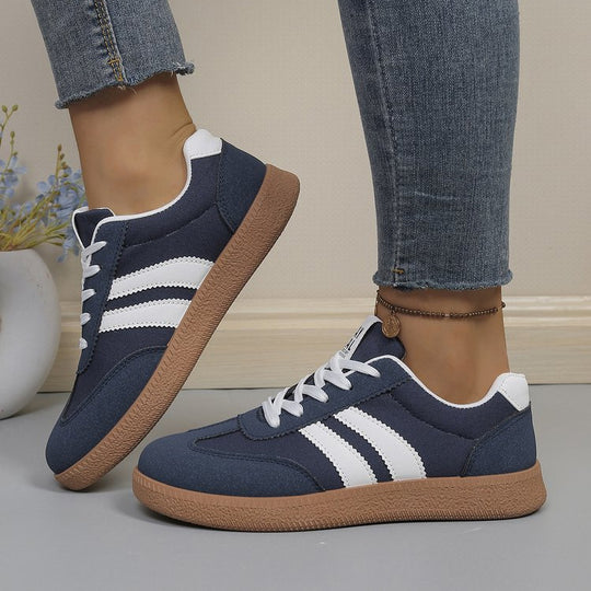 Damen Sportliche Sneakers mit strapazierfähigem Obermaterial und rutschfester Sohle R&B