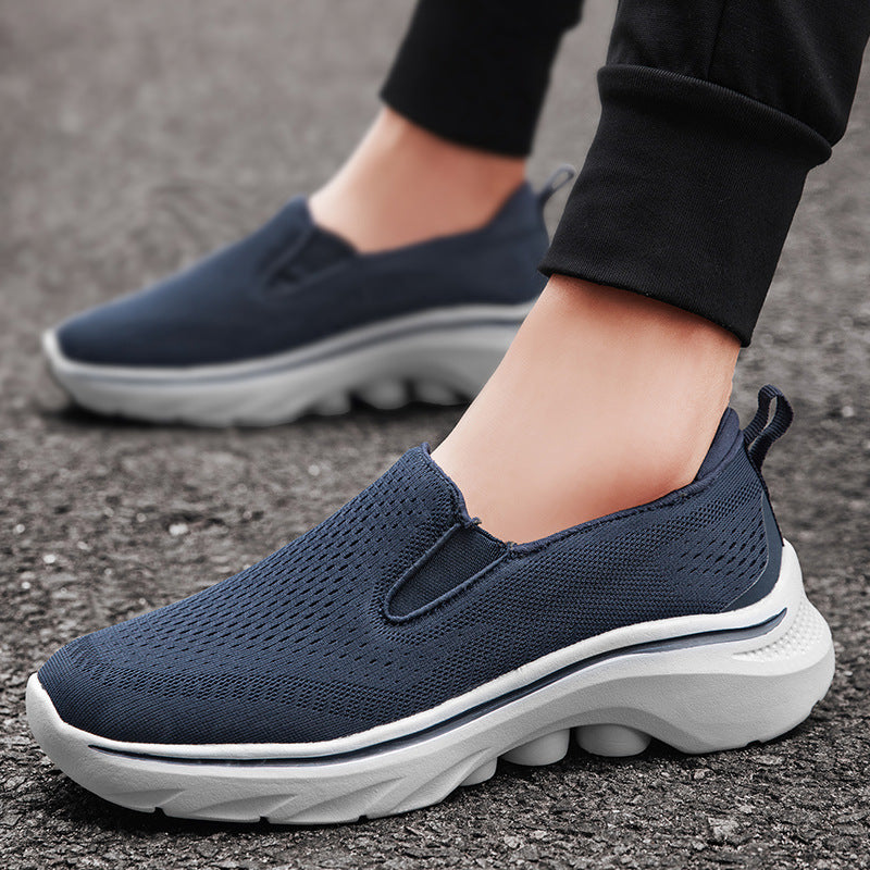 Damen Flexible Slip-On Sneakers mit dämpfender Sohle R&B