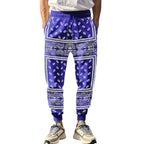 Herren unkomplizierte Jogginghose im Bandana-Stil