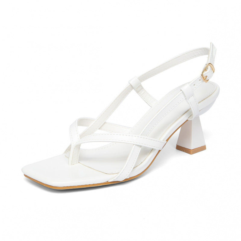 Damen Elegante Sandalen mit Blockabsatz R&B