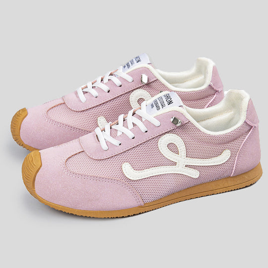 Damen Sportliche Sneakers mit atmungsaktiver Mesh-Oberfläche und rutschfester Sohle R&B