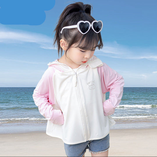 Jungen Outdoor-Schutzjacke mit Kapuze R&B