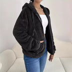 Damen Kuscheljacke mit hoher Wärmeisolation und großzügigen Taschen R&B