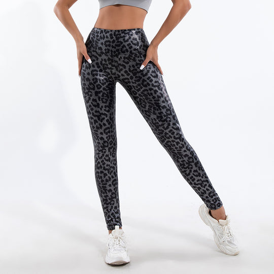Damen Leggings im angesagten Leopardenmuster R&B