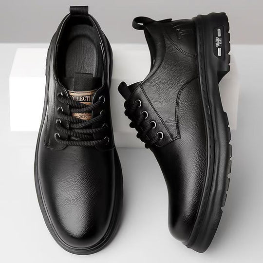 Damen elegante Schnürschuhe mit robustem Sohlenprofil R&B