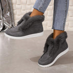 Damen Fleecegefütterte Freizeitschuhe mit bequemem Schnitt und rutschfester Sohle R&B