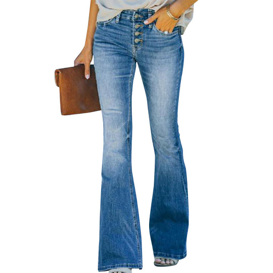 Damen Schlagjeans R&B