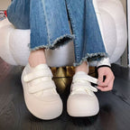 Damen Slip-On Sneakers mit verstellbarem Klettverschluss und gepolsterter Sohle R&B