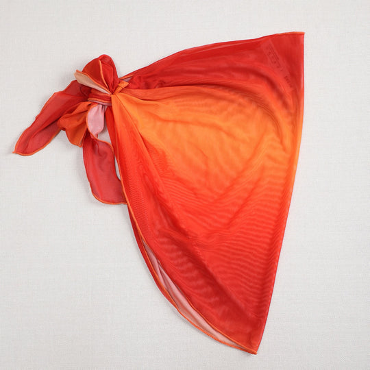 Damen Wickelrock aus leichtem Chiffon R&B