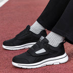 Damen Freizeitsneaker mit verstellbarem Klettverschluss und atmungsaktiver Mesh-Oberfläche R&B