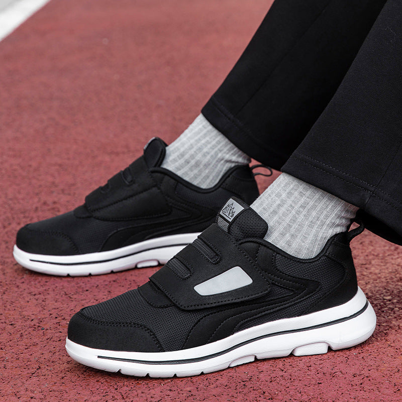 Damen Freizeitsneaker mit verstellbarem Klettverschluss und atmungsaktiver Mesh-Oberfläche R&B