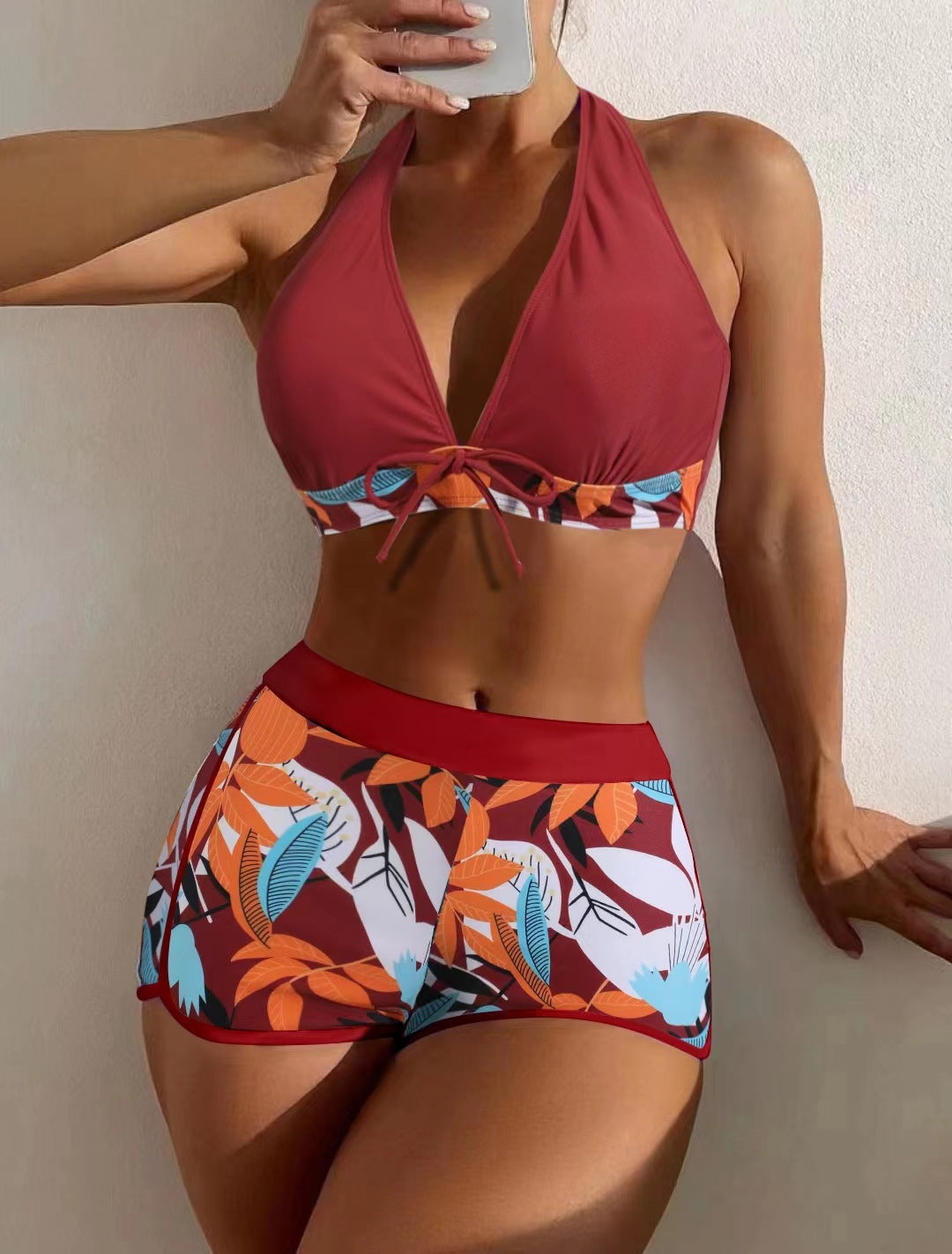 Damen Bikinibrief mit elegantem Sport-Bra R&B