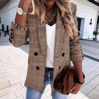 Damen glitzernder Blazer mit luxuriösen Details R&B