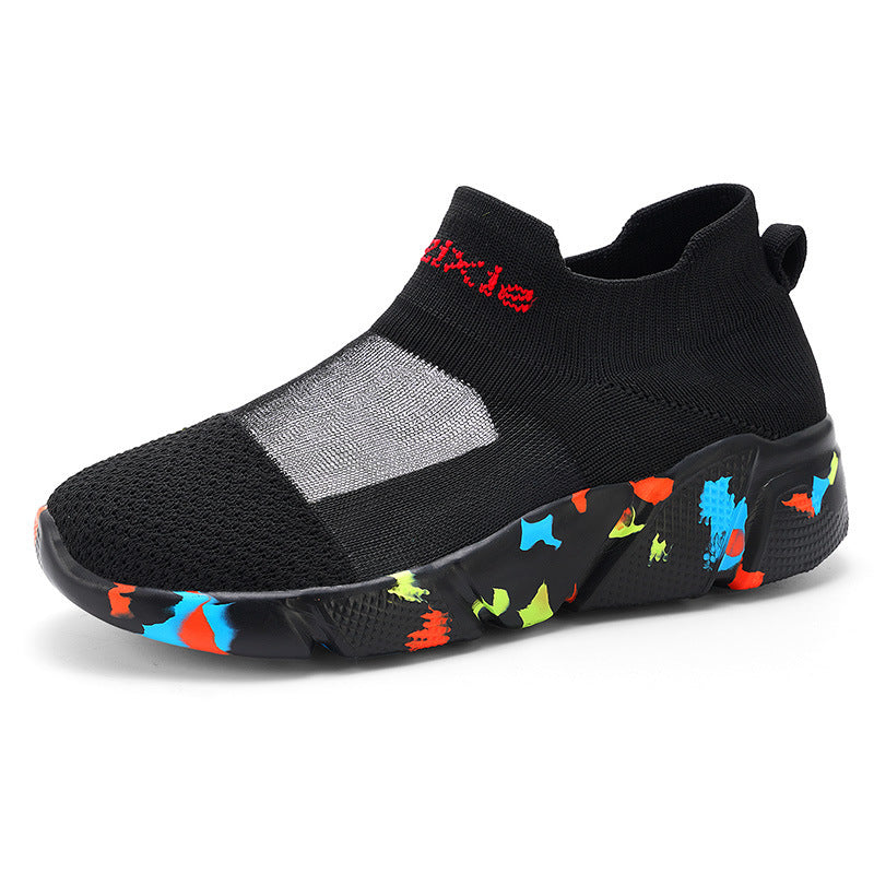 Damen Komfortable und luftige Freizeitschuhe mit elastischem Schaftrand R&B