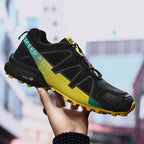 Damen Sportliche Trailrunning-Schuhe mit rutschfester Profilsohle und atmungsaktivem Obermaterial R&B