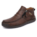 Herren Bequeme Leder Slipper R&B