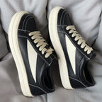 Damen Sportliche Sneakers aus hochwertigem Leder mit klassischem Design R&B