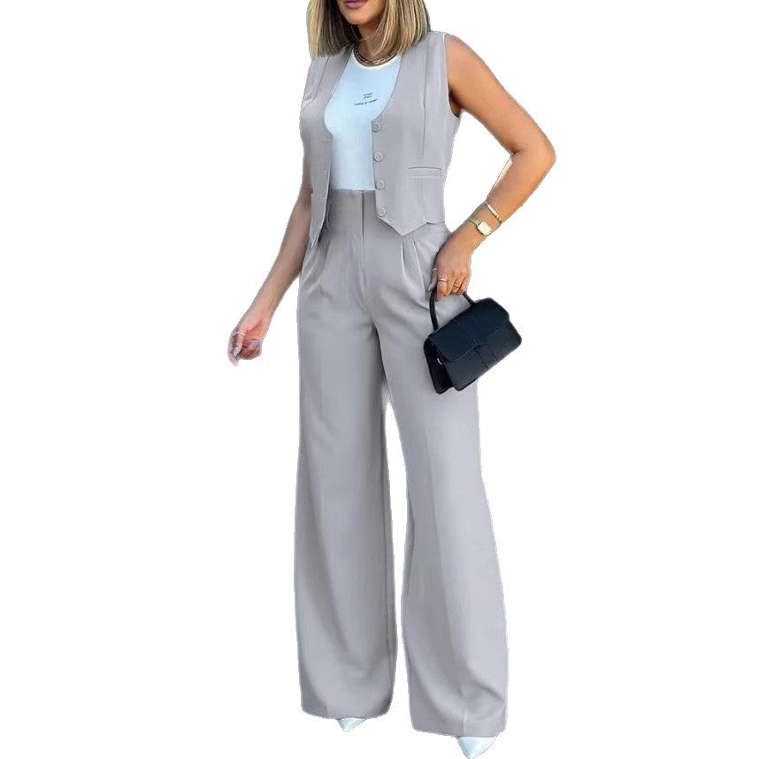 Damen elegante und bequeme Anzughose R&B