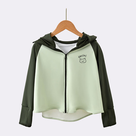 Damen Kapuzenjacke mit süßem Tiermotiv R&B