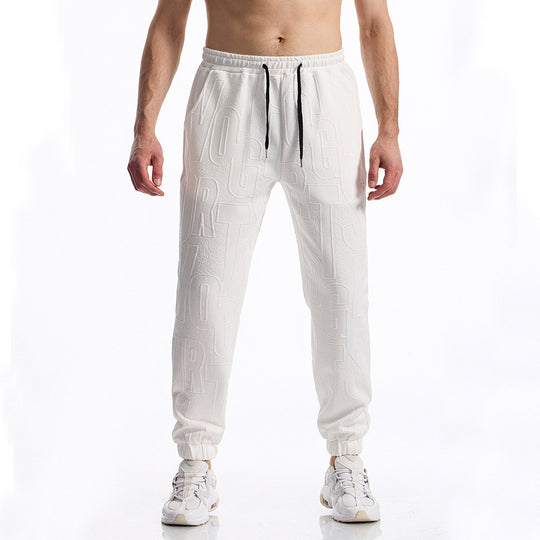 Herren Jogginghose mit elastischem Bund und sportlichem Schnitt R&B