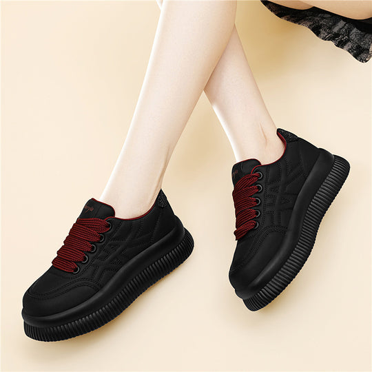 Damen modische Plateau-Sneaker mit innovativem Dämpfungssystem R&B