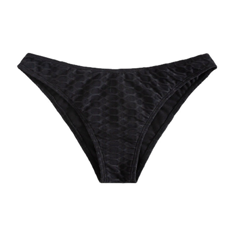 Damen Hochgeschnittene Bikinihose mit raffinierten Rüschendetails R&B