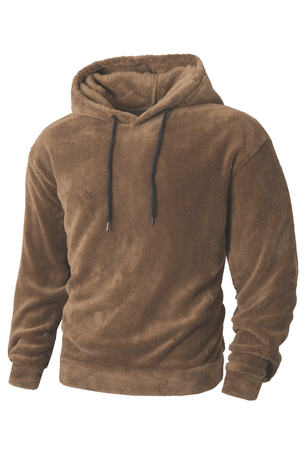 Herren Kuscheliger Fleece-Hoodie mit Kordelzug R&B