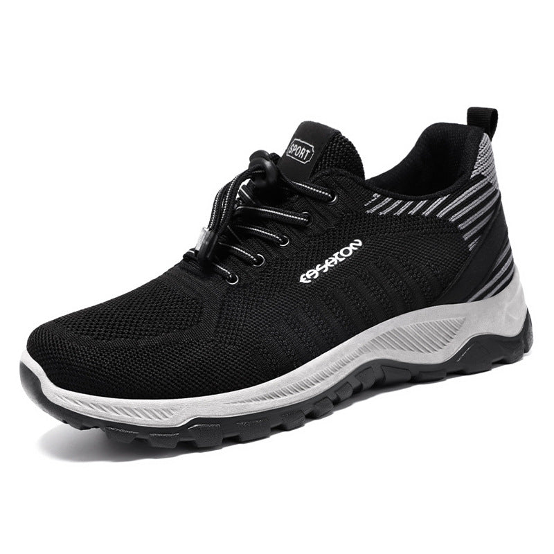Damen Sportliche Mesh-Laufschuhe mit elastischem Schnürsystem R&B