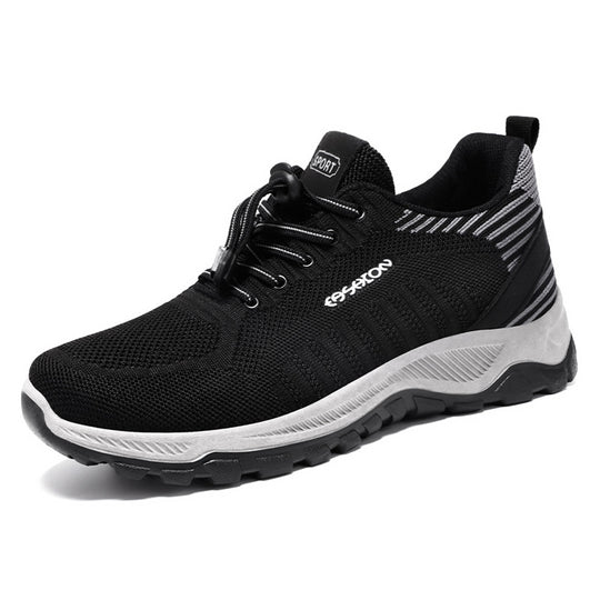 Damen Sportliche Mesh-Laufschuhe mit elastischem Schnürsystem R&B