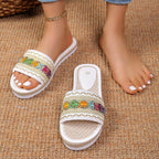 Damen Decorative Slipper R&B