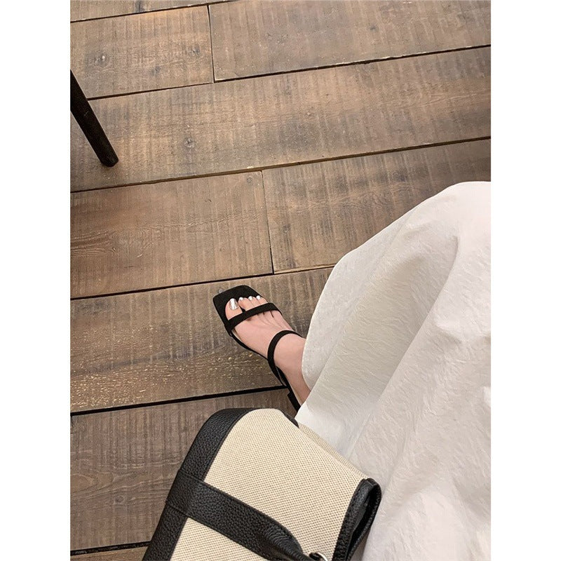 Damen Slingback Sandalen mit elegantem Absatz R&B
