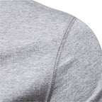 Herren nan schmal geschnittenes Kurzarmshirt mit kurzer Knopfleiste und geripptem Kragen aus Baumwollmix R&B