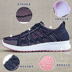 Damen Sportliche Sneaker mit atmungsaktivem Mesh-Obermaterial R&B