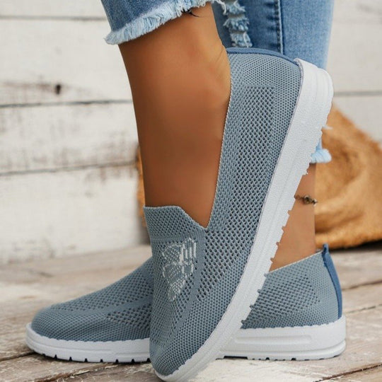 Damen Atmungsaktive Slip-On Sneakers R&B