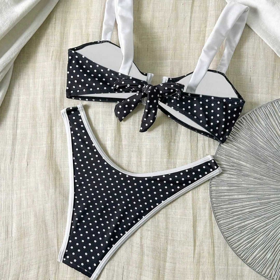 Damen Premium Bikini mit elegantem Punkte-Design R&B