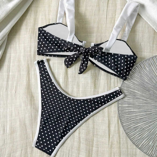 Damen Premium Bikini mit elegantem Punkte-Design R&B
