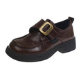 Damen modische Clogs mit dekorativem Schnallenverschluss und stabiler Sohle R&B