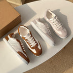 Damen Sportliche Sneakers aus hochwertigem Wildleder und atmungsaktivem Mesh