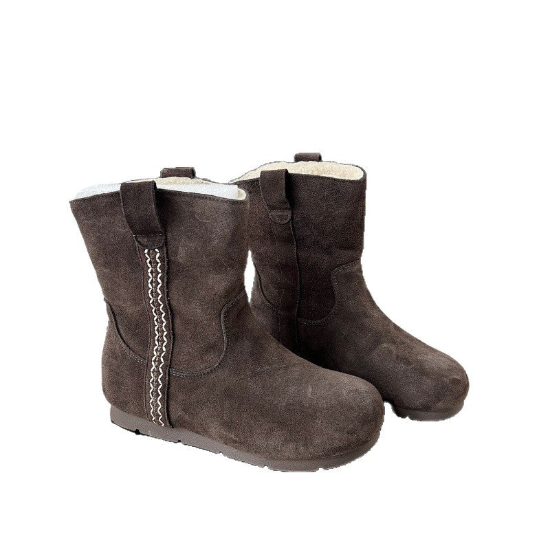 Damen Kuschelige Winterstiefel mit hohem Komfort und weichem Innenfutter R&B