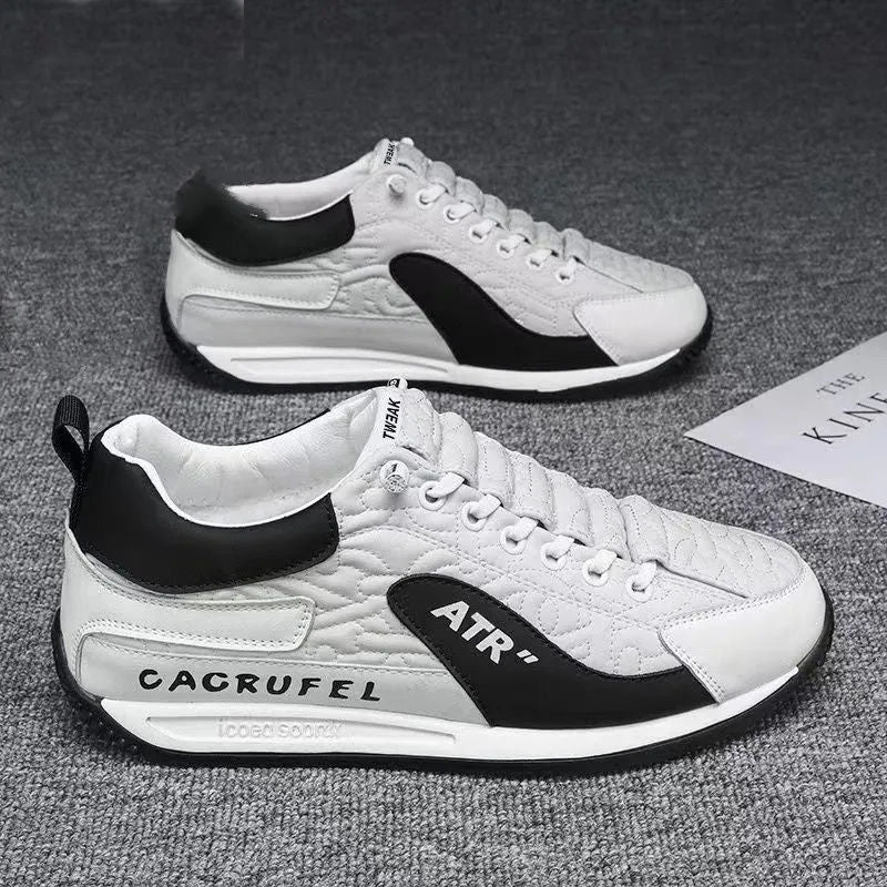 Damen Sportliche Sneakers mit stoßdämpfender Sohle und atmungsaktiver Oberfläche
