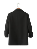 Damen Oversize Blazer ohne Verschluss R&B