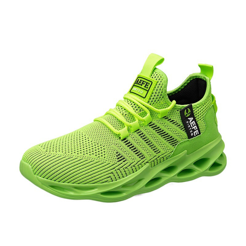 Damen Atmungsaktive und rutschfeste Lauf Sneakers mit stoßdämpfender Sohle R&B