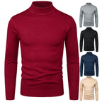 Herren Rollkragenpullover aus hochwertiger Wolle
