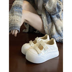 Damen Bequeme Sneakers mit komfortabler Klettverschluss und einzigartigem Design