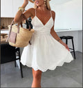 Damen Sommerkleid mit Lochstickerei R&B