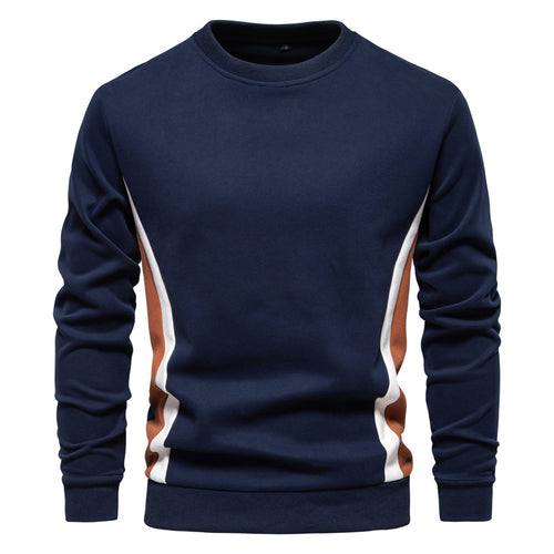 Herren Freizeit-Sweatshirt mit modernem Farbblockdesign R&B