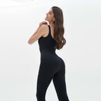 Damen figurbetontes Jumpsuit mit Spaghettiträgern R&B