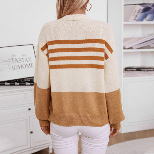 Damen Layering Strickjacke R&B