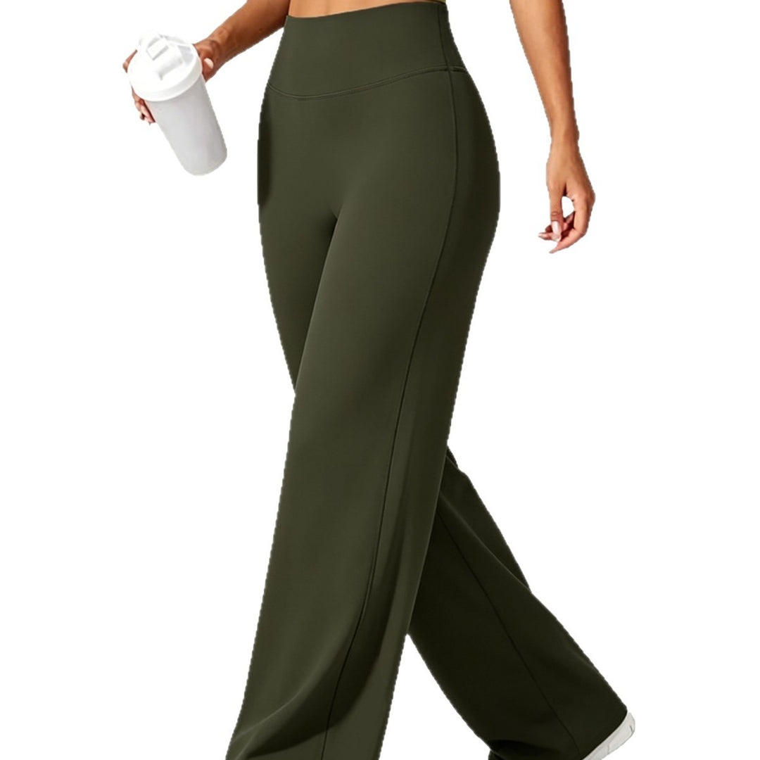 Damen Sportliche Hochbund-Hose R&B