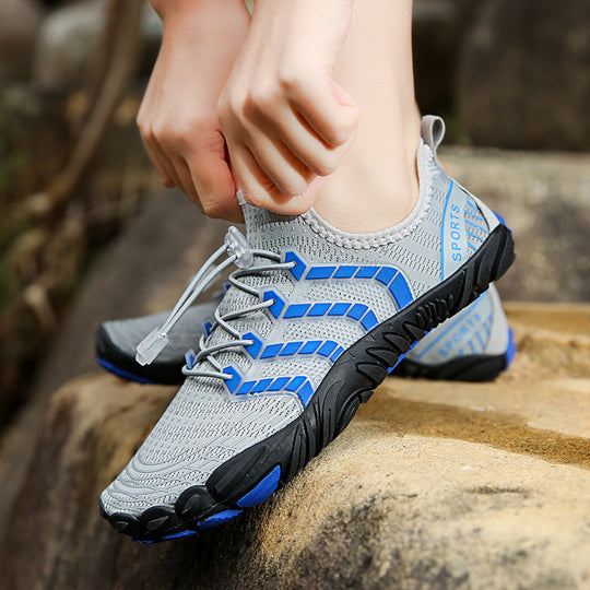 Damen Wassersportschuhe mit rutschfester Sohle und atmungsaktivem Mesh-Obermaterial R&B